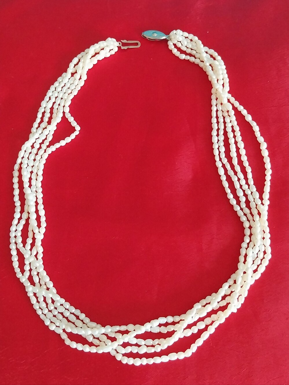 Multi-Strand Freshwater Pearl Necklace - Women Jewelry